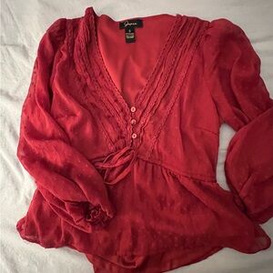 Red Women's Top